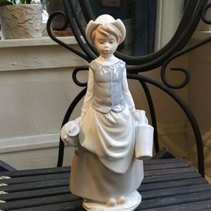 Lladro Girl with Water Jugs